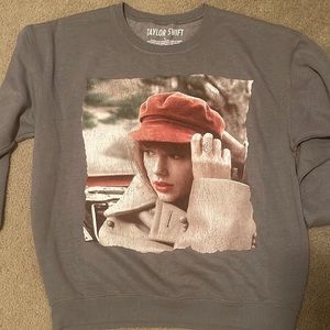 Official Taylor Swift Red Sweatshirt